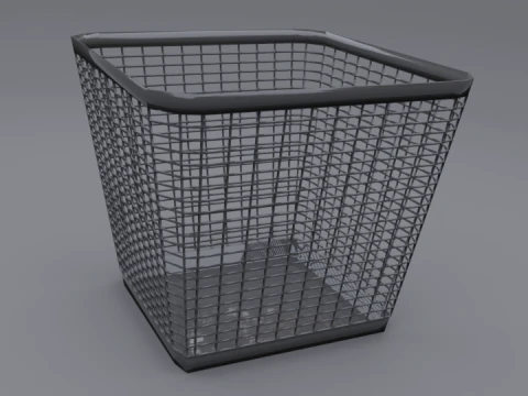 Trash can b 3D Model