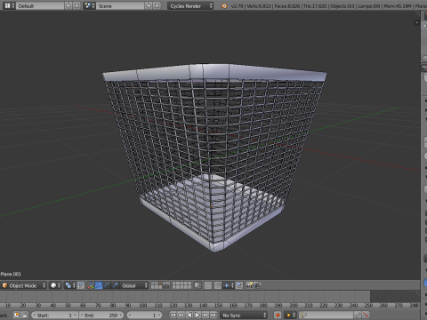 Trash can b 3D Model