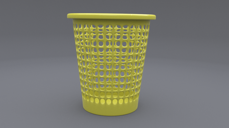 Trash can c 3D मॉडल .c4d .max .obj .3ds .fbx .stl .blend 