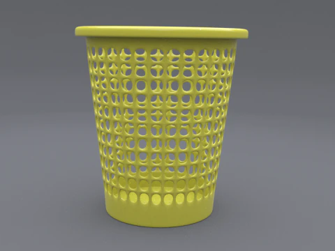 Trash can c 3D Model
