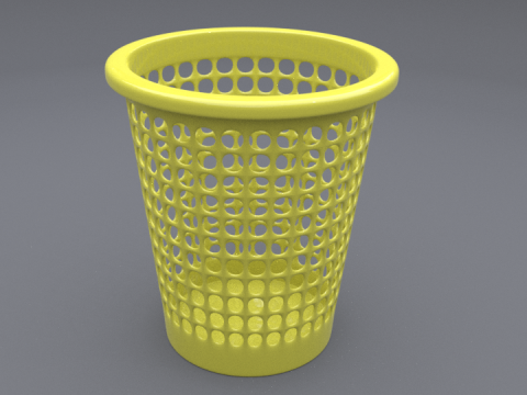 Trash can c 3D मॉडल