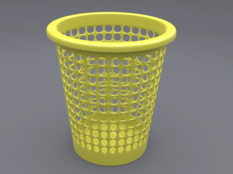 Trash can c 3D Model