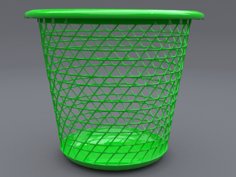 Trash can d 3D 模型