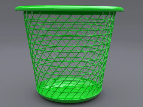 Trash can d 3D Model