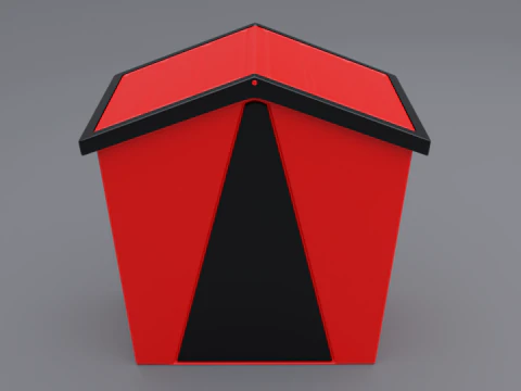 Trash can e 3D Model