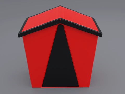 Trash can e 3D Model