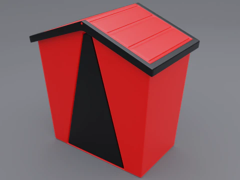 Trash can e 3D Model