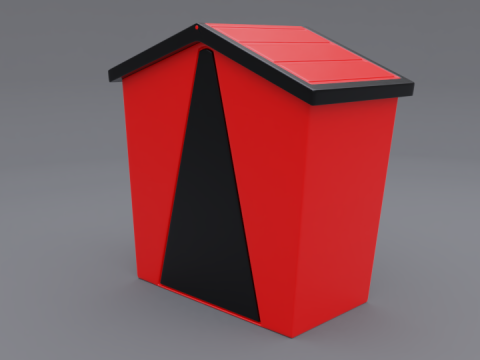 Trash can e 3D Model