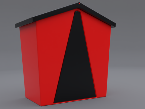 Trash can e 3D Model