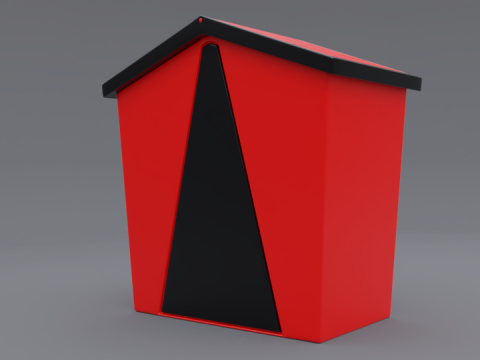 Trash can e 3D Model