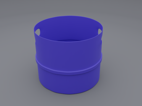 Trash can e 3D Model