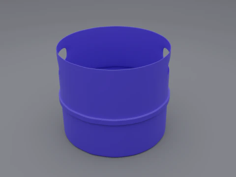 Pattumiera e Modello 3D