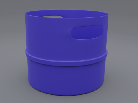Trash can e 3D Model