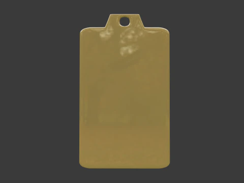 Yijing hexagram 1 pendant 3D Model