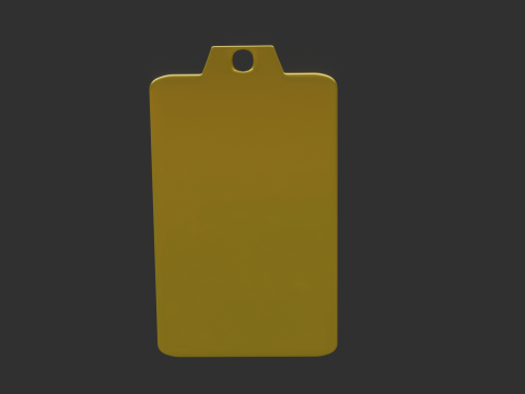 Yijing hexagram 11 pendant 3D Model