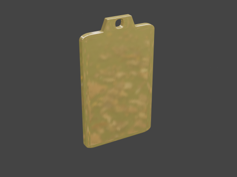 Yijing hexagram 17 pendant 3D Model