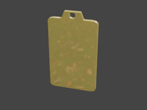 Yijing hexagram 19 pendant 3D Model