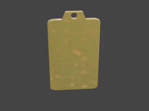Yijing hexagram 19 pendant 3D Model