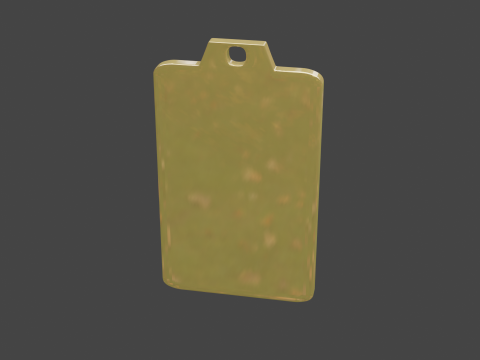 Yijing hexagram 20 pendant 3D Model