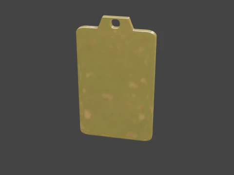 Yijing hexagram 21 pendant 3D Model