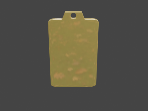 Yijing hexagram 26 pendant Modelo 3D