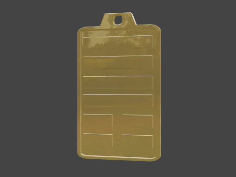 Yijing hexagram 33 pendant Modelo 3D