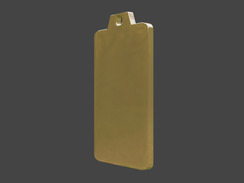Yijing hexagram 33 pendant Modelo 3D