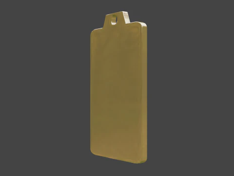 Yijing hexagram 33 pendant 3D Model