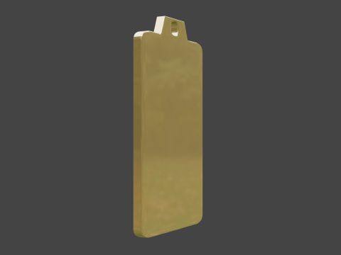 Yijing hexagram 33 pendant Modelo 3D