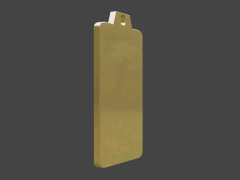 Yijing hexagram 33 pendant 3D Model