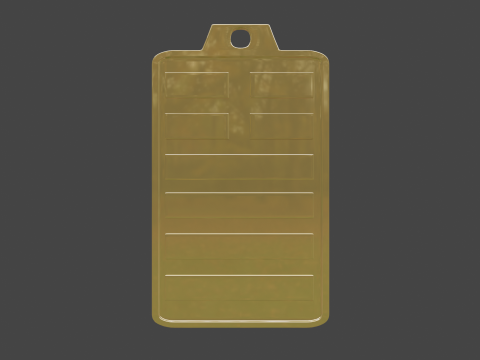 Yijing hexagram 34 pendant 3D Model