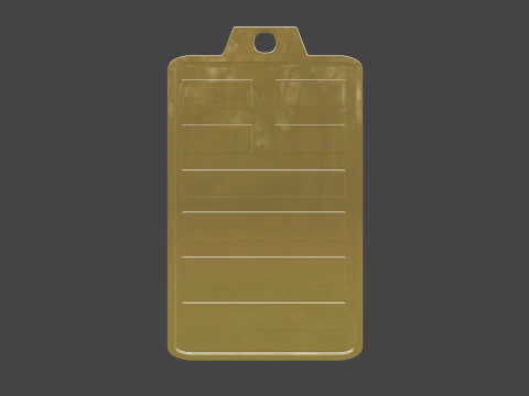 易经卦34吊坠 3D 模型