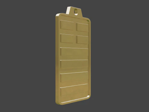 Yijing hexagram 34 pendant 3D Model