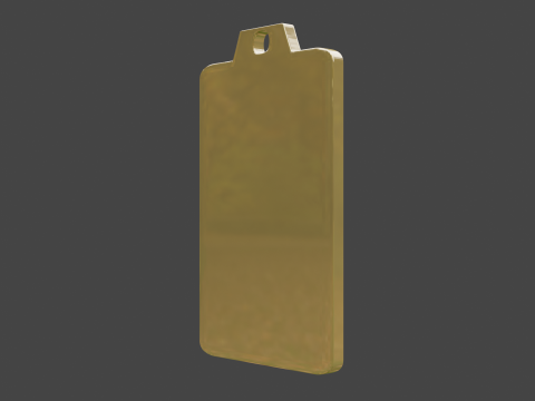 Yijing hexagram 34 pendant 3D Model