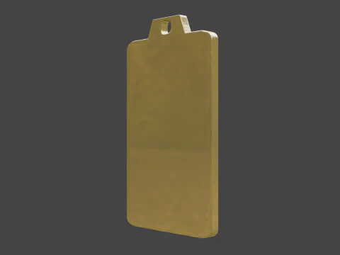 Yijing hexagram 34 pendant 3D Model