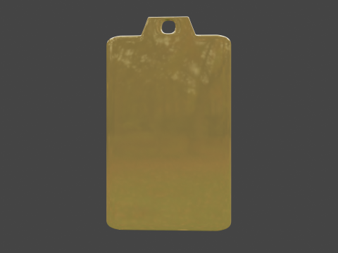 Yijing hexagram 34 pendant 3D Model