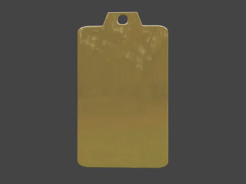 Yijing hexagram 34 pendant 3D Model