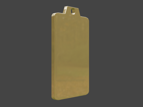 Yijing hexagram 34 pendant 3D Model