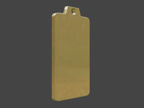 Yijing hexagram 34 pendant 3D Model