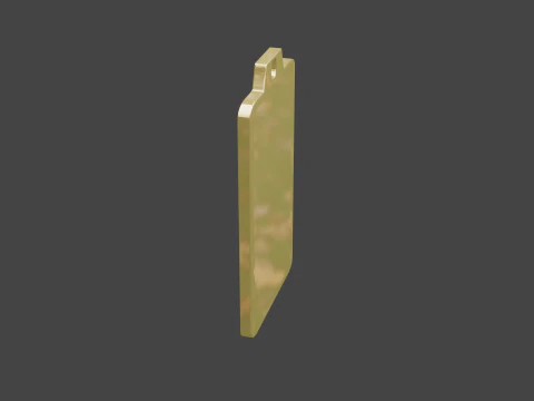 Yijing hexagram 35 pendant 3D Model