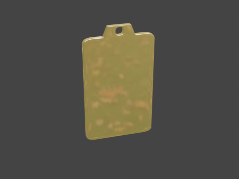 Yijing hexagram 35 pendant 3D-Modell