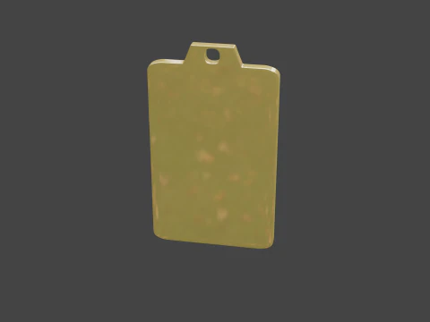 Yijing hexagram 35 pendant 3D Model