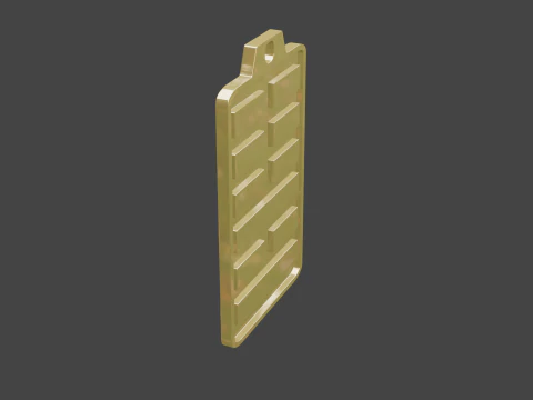 Yijing hexagram 36 pendant 3D Model