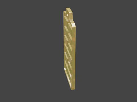 Yijing hexagram 36 pendant 3D Model