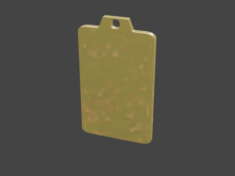 Yijing hexagram 36 pendant 3D 模型