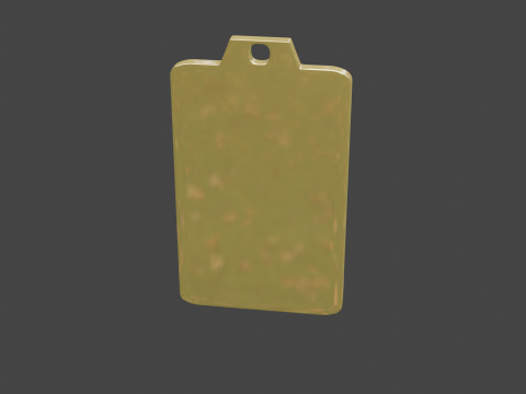 Yijing hexagram 36 pendant 3D 模型