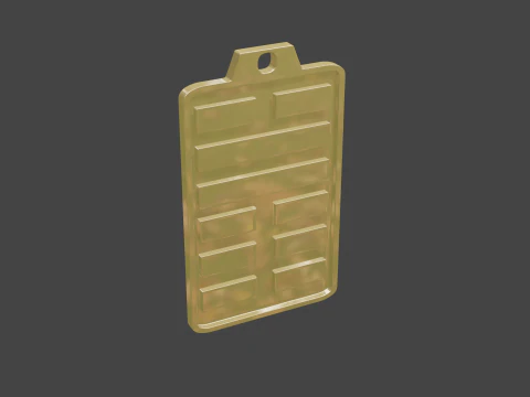 Yijing hexagram 45 pendant 3D Model