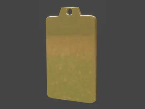 Yijing hexagram 63 pendant 3D Model