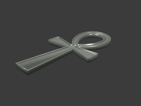 Ankh 3D-Modell