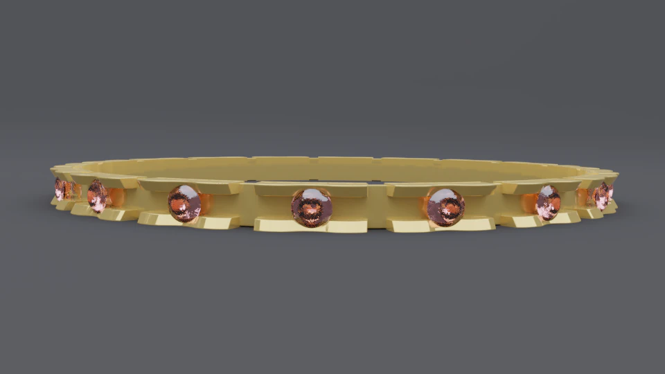 Rgd bangle mk3 3D Model .c4d .max .obj .3ds .fbx .stl .blend 